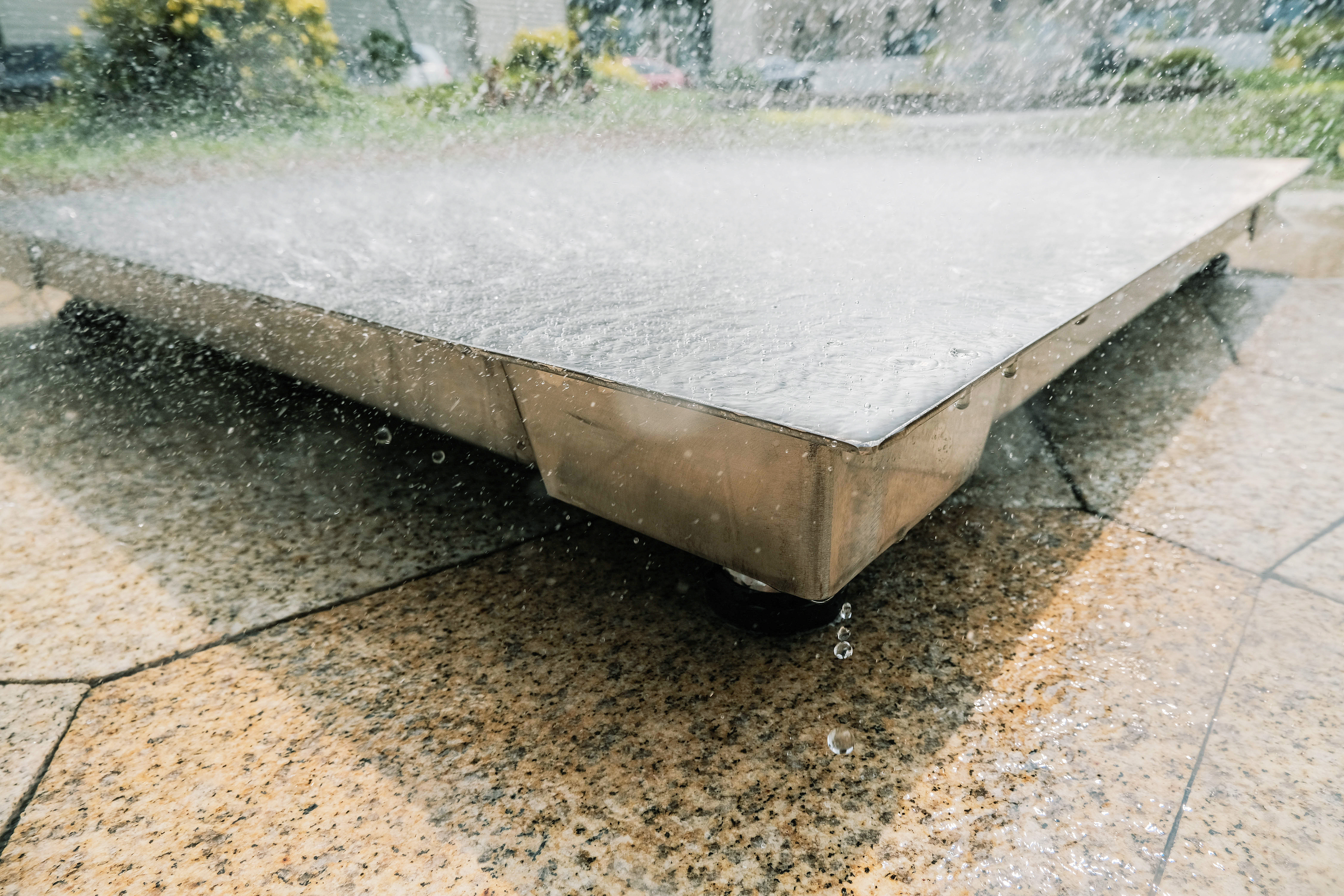 stainless steel floor scale