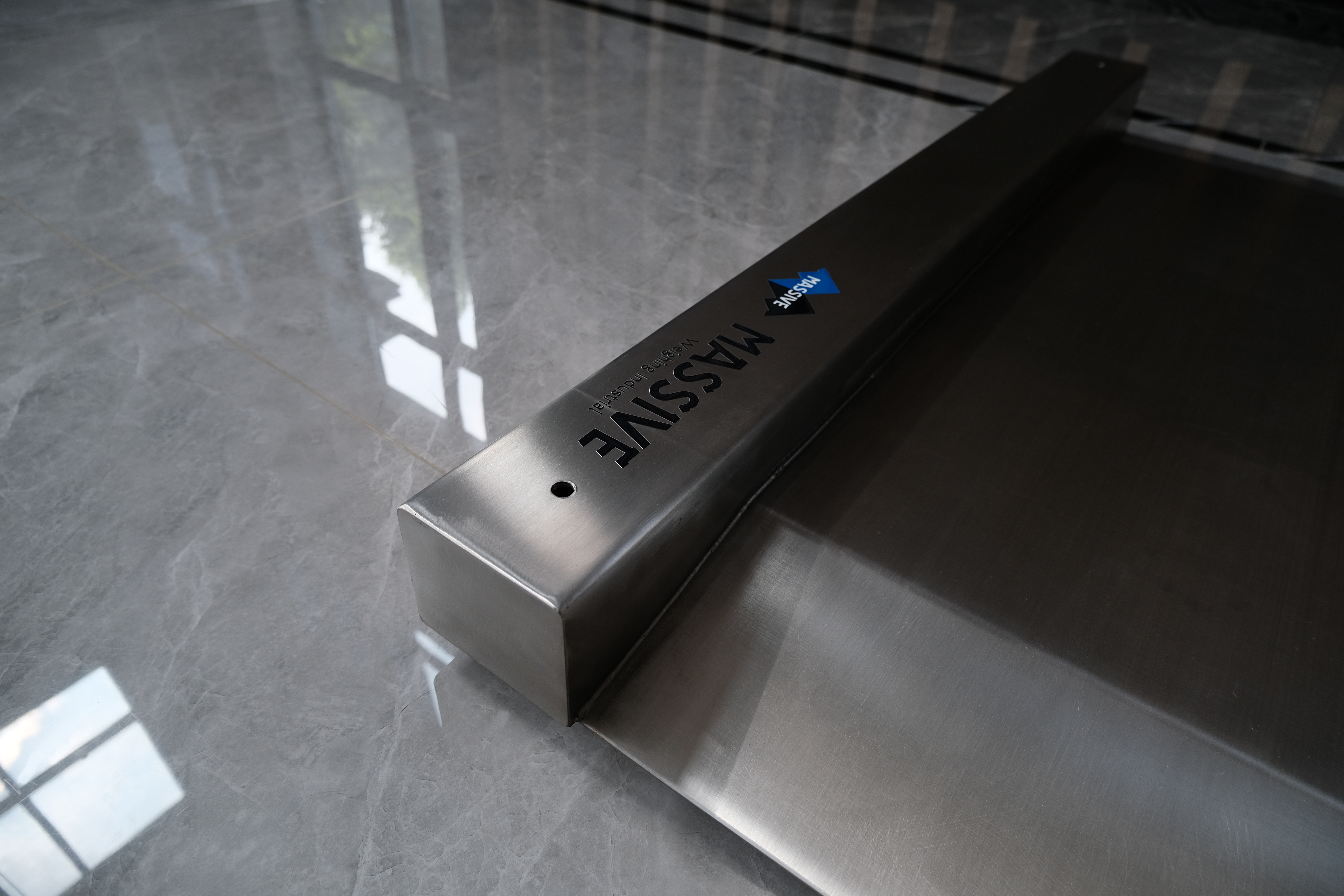 Stainless Steel Low Profile Floor Scale
