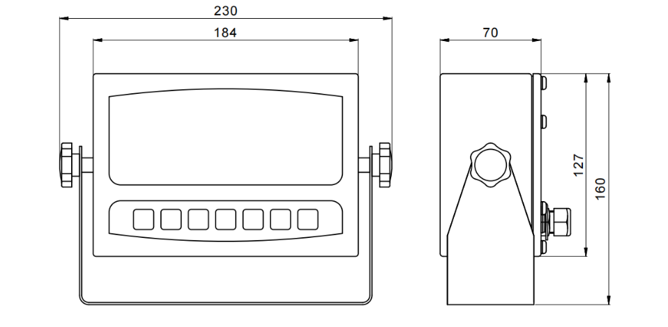 Waterproof Weight Indicator
