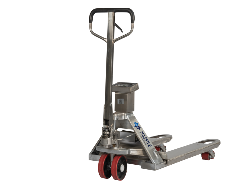 SS Pallet jack scale with LOGO