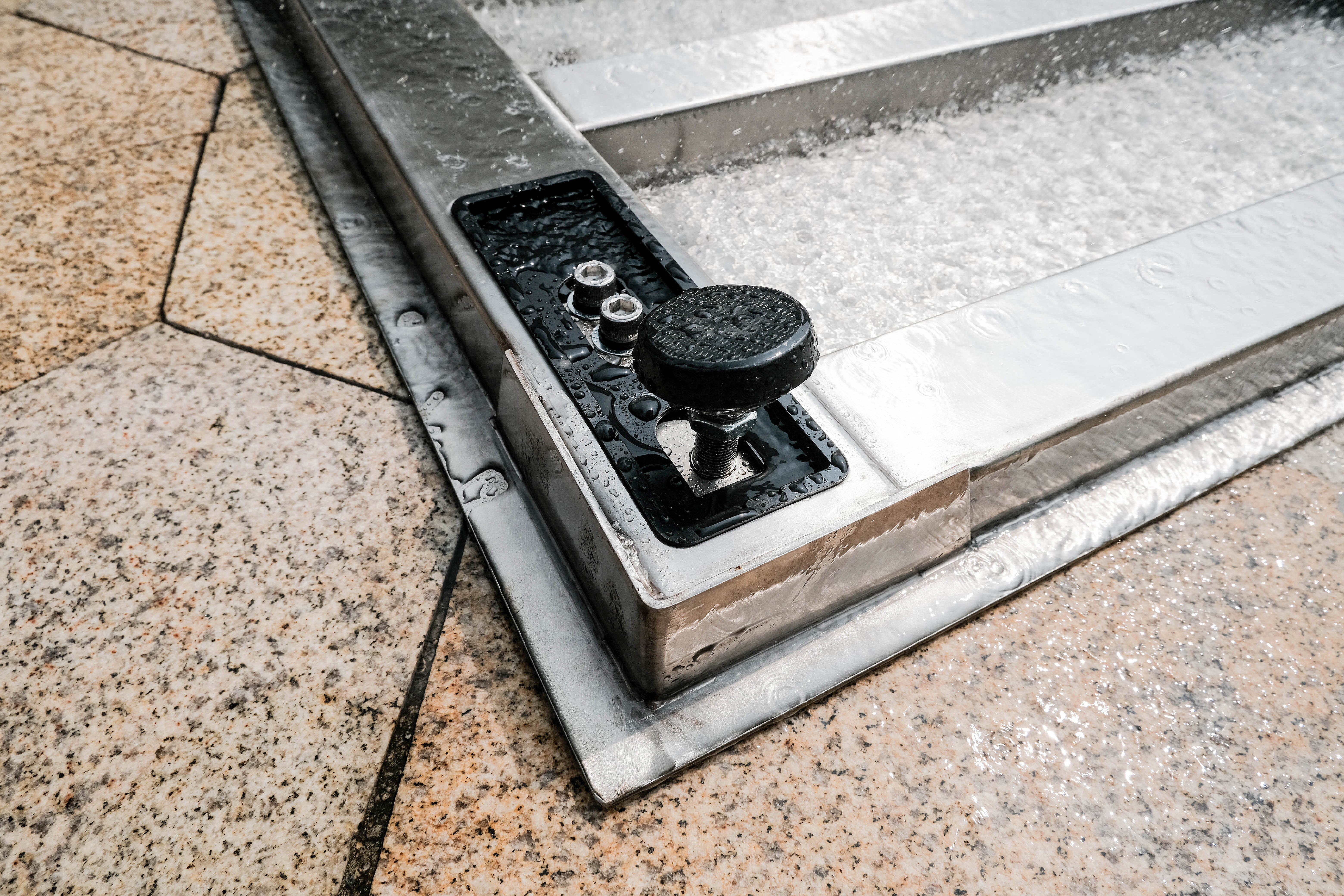 stainless steel floor scale