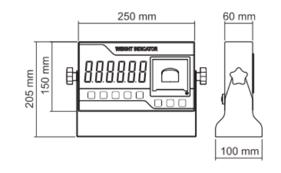 Weight Indicator With Printer
